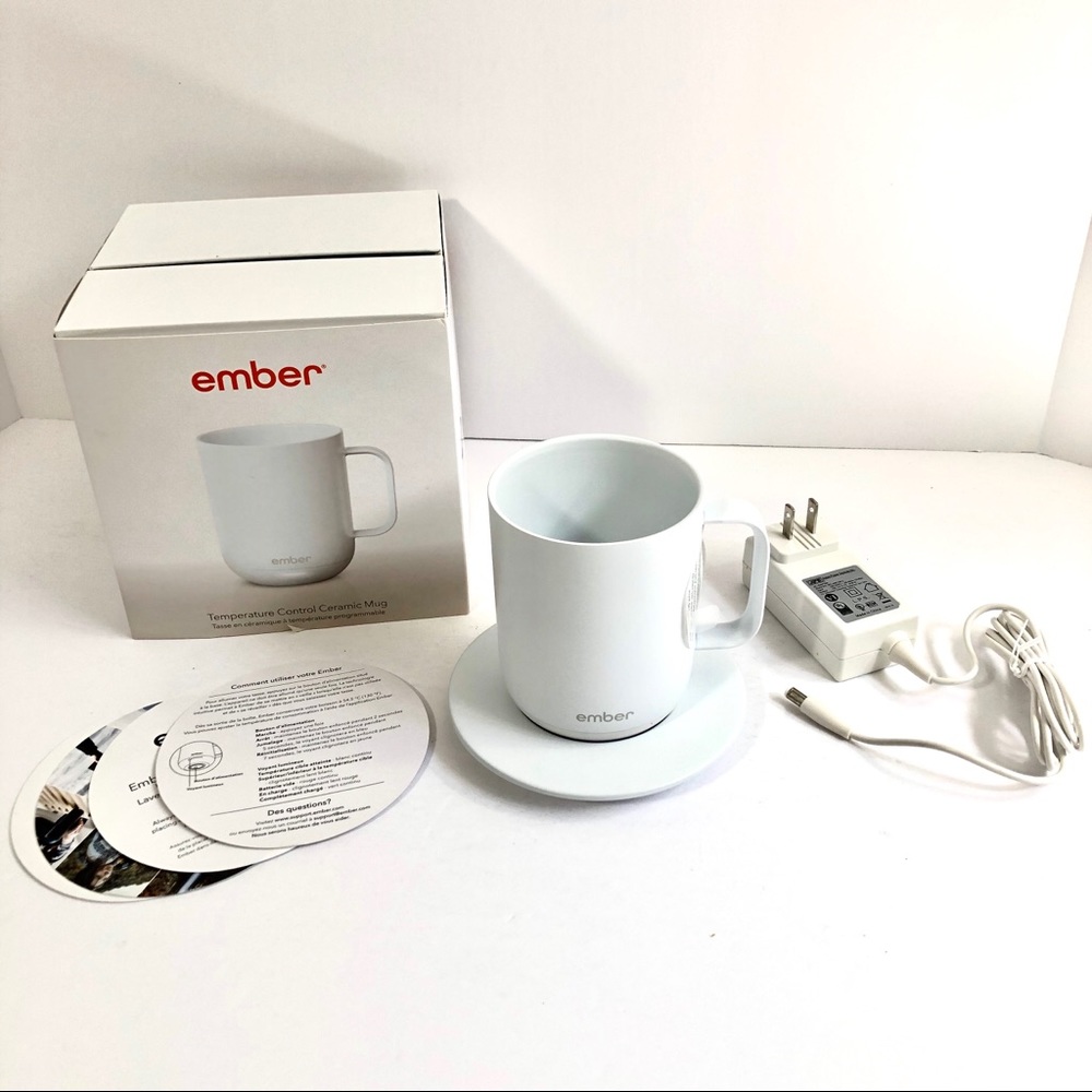 EMBER Temperature Control Ceramic Smart Mug White